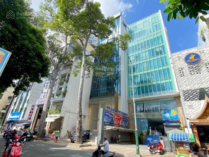 Cho thuê nhà mặt tiền đường nguyễn thái học, quận 1. dt 10x20m. hầm 10 lầu. dt 2.000m2