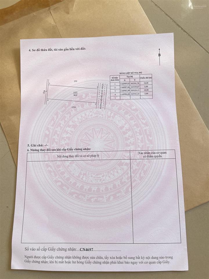 Bán đất 90m2 tại đường số 25, tân lý đông, châu thành, tiền giang, giá 790 triệu