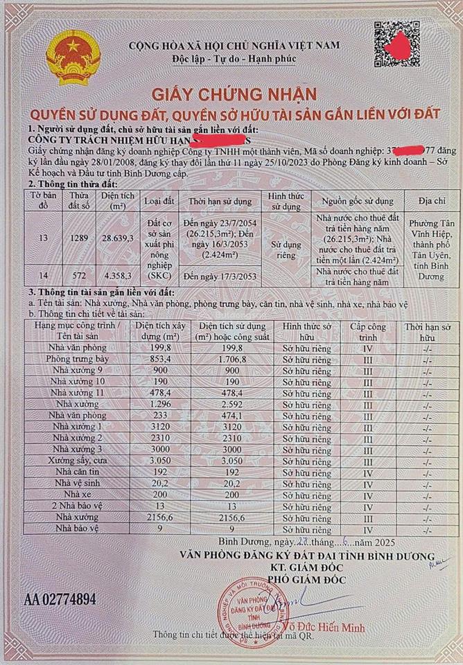 Bán nhà xưởng tân uyên bình dương  khuôn viên rộng pháp lý chuẩn vị trí trung tâm sản xuất