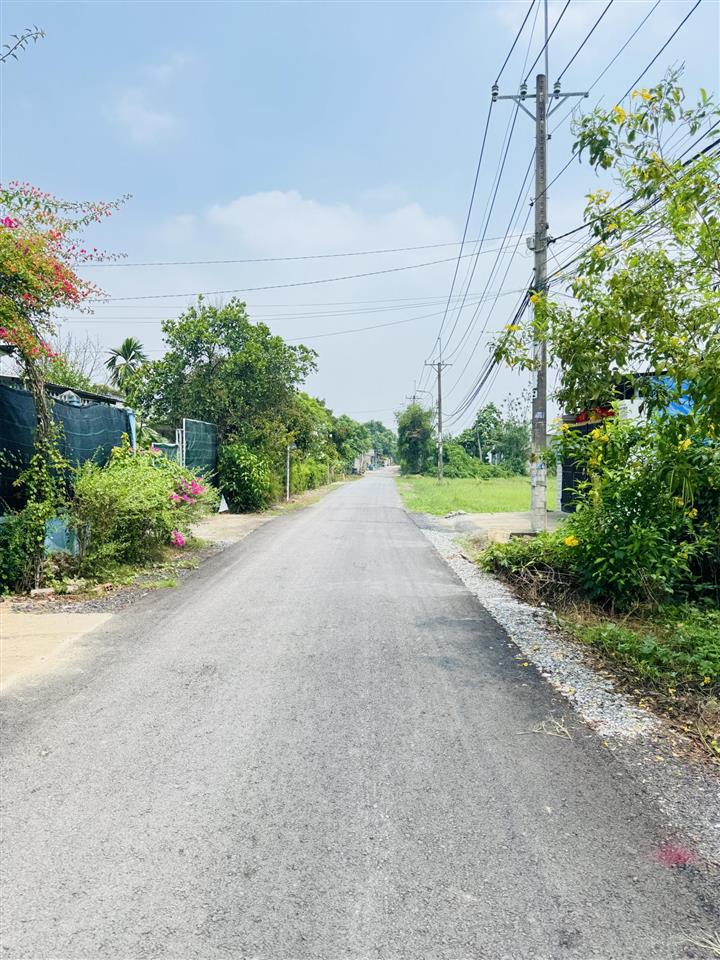 Cần bán lô đất thổ cư 80m2(6.5x12) xã hoà phúcủ chi, sát bên kcn đông nam, cách tỉnh lộ 8 300m