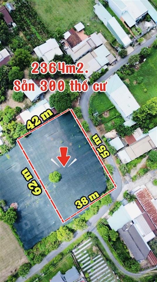 Chủ ngộp cần bán lô đất 2364m2 có sẵn 300m2 thổ cư xã tân phú trung, cách ql22 1km