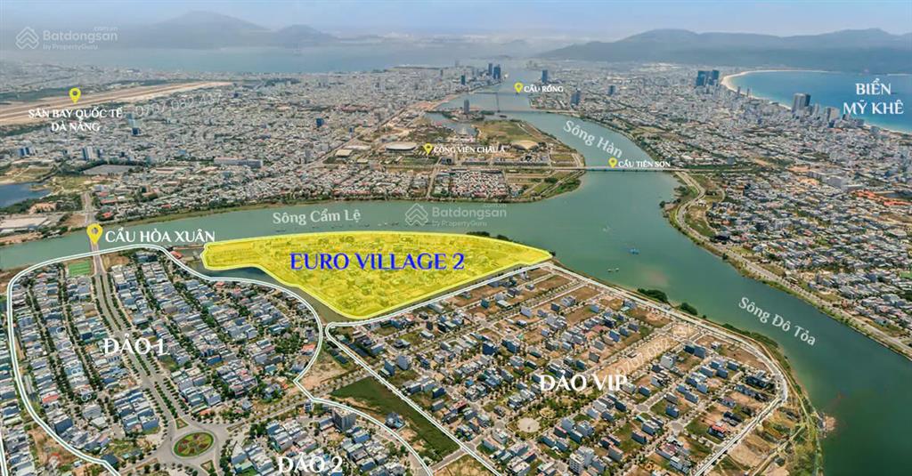 Duy nhất 1 lô view kênh sinh thái giá tốt nhất khu euro villa 2  phù hợp mua xây ở & tích sản