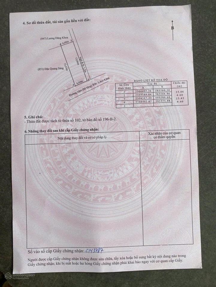 Bán lô đất 70mv chính chủ tại tiên hội an tiến an lão( xã an lão ) hải phòng