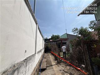 Ngân hàng thanh lý bđs (có nhà cấp 4) tại hẻm 227 đường tỉnh 768 phường tân triều, đồng nai