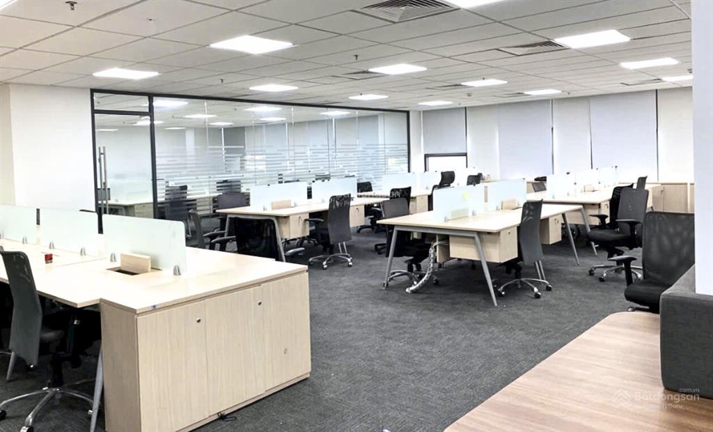 550m2 cắt lẻ cho thuê 300 nghìn/m2/th, đã setup nội thất tại tòa ocean park đào duy anh