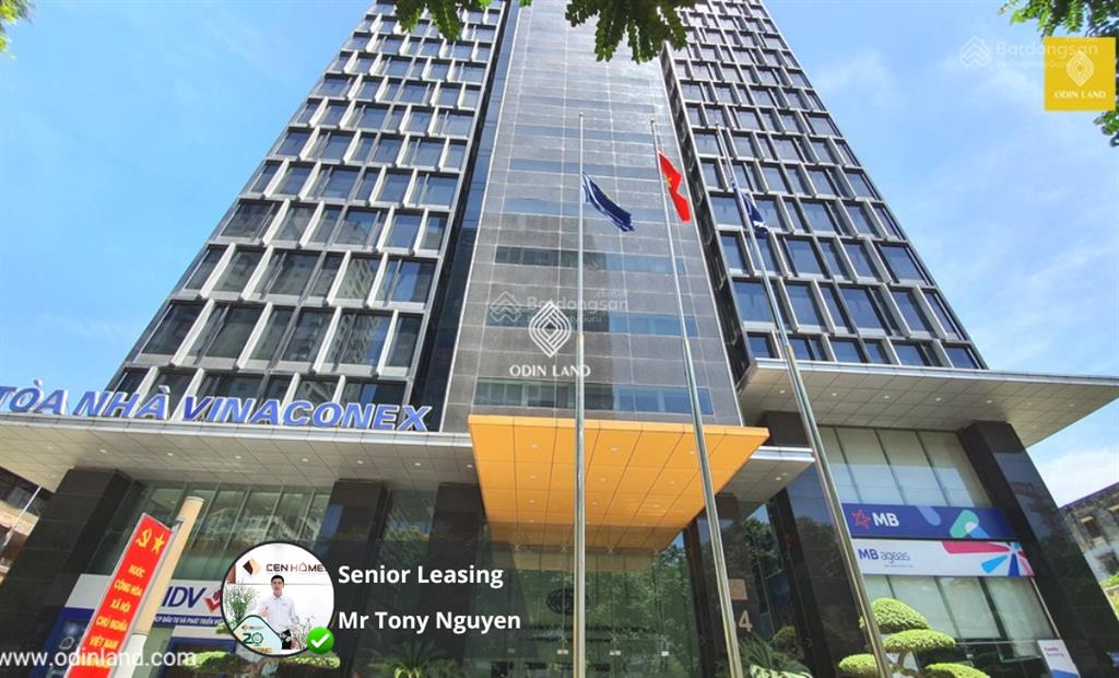 550m2 cắt nhỏ từ 100m2 giá 240 nghìn/m2/th setup sẵn nội thất như hình tại vinaconex tower láng hạ