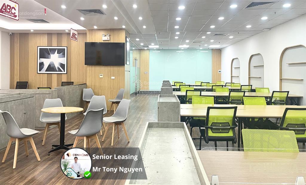 530m2 cắt nhỏ từ 100m2 giá 290 nghìn/m2/th tại sunshine center phạm hùng, sẵn nội thất cao cấp