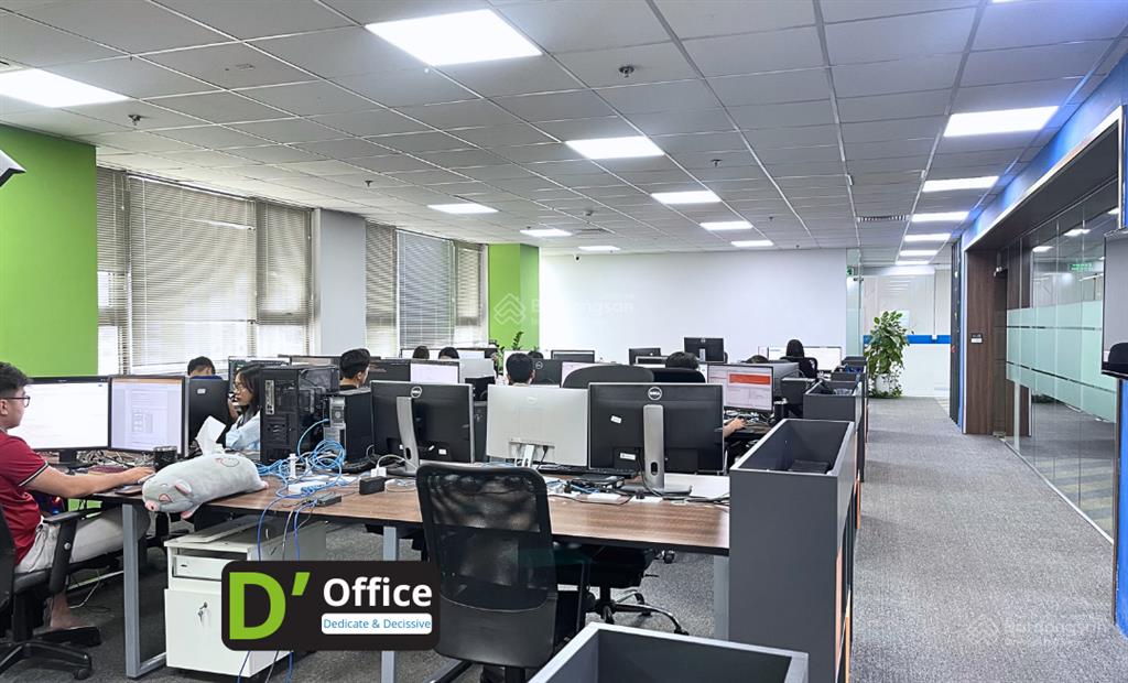 Handico phạm hùng 350m2 có cắt từ 100m2 giá 300k/m2/th sẵn nội thất cao cấp