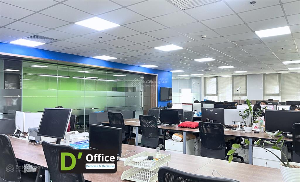 Handico phạm hùng 350m2 có cắt từ 100m2 giá 300k/m2/th sẵn nội thất cao cấp