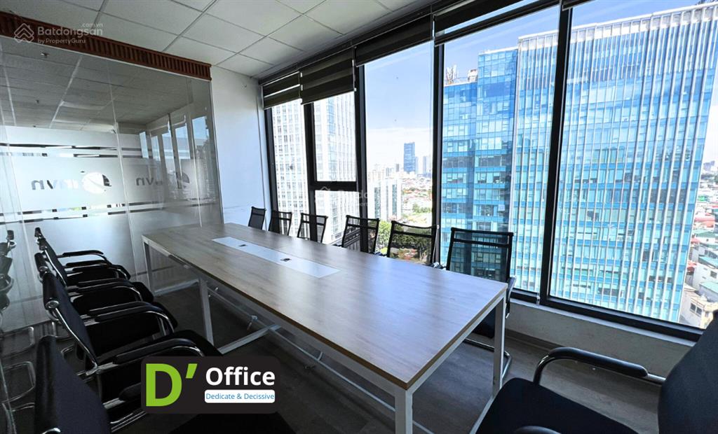 Handico phạm hùng 350m2 có cắt từ 100m2 giá 300k/m2/th sẵn nội thất cao cấp