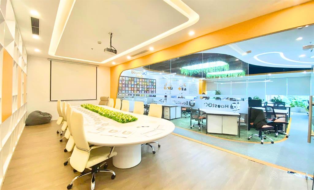 550m² cắt nhỏ từ 100m² giá 300k/m2/th, sẵn nội thất handico tower phạm hùng
