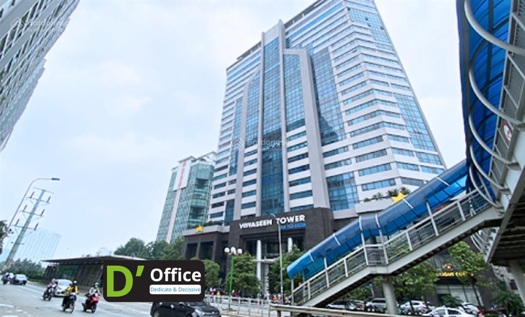 550m2 cắt nhỏ từ 100m2 cho thuê giá 265k/m2/th có sẵn nội thất tại viwaseen tower tố hữu