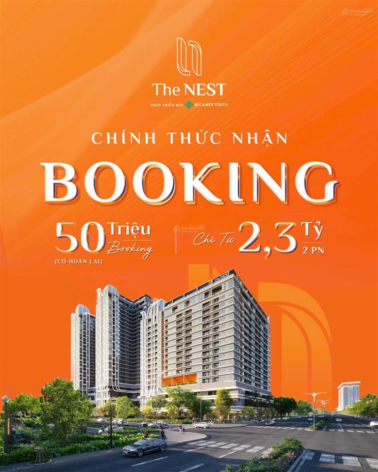 The nest cơ hội sở hữu căn hộ & đầu tư cho thuê hot nhất tp mới bình dương