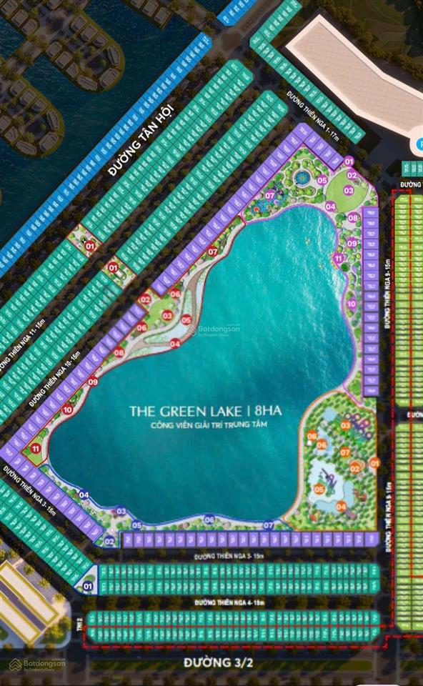 Biệt thự hồ vinhomes green city khu tây hồ chí minh