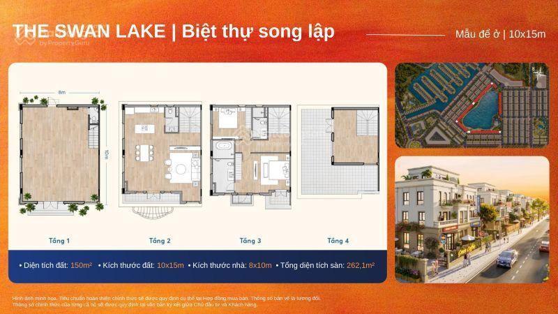 Biệt thự hồ vinhomes green city khu tây hồ chí minh