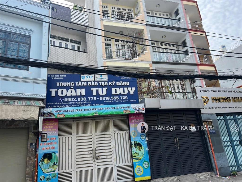 Chỉ 9 tỷ! siêu hiếm mtkd ngay nguyễn cữu đàm  tân sơn nhì  4 tầng  ngang 4 x14m  giá tốt