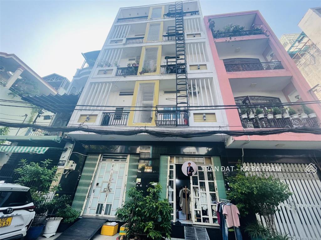 Căn hộ dịch vụ tân sơn nhì  khu vip  7 tầng  ngang 8 x 16m  vuông vức  dòng tiền 140 triệu/th