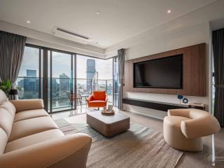 Bán căn 3pn the landmark 81, 133m2, view trực diện sông, full nội thất đẹp, có sổ, giá 30 tỷ