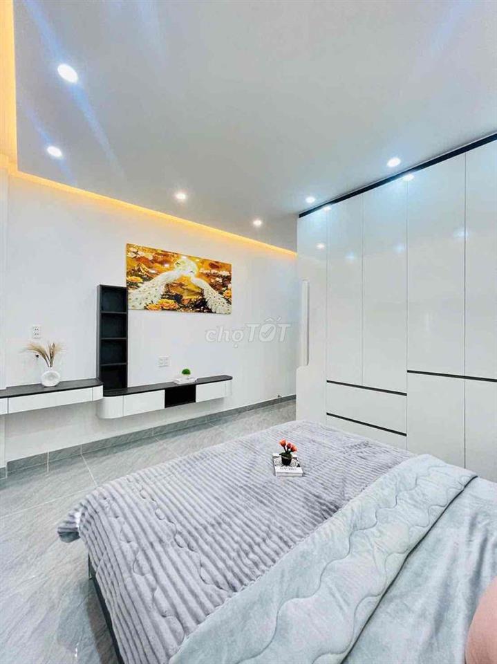 Bán Nhà Nguyễn Ảnh Thủ Q.12 – 4 Tầng, Gara Ô Tô, 57m², Chỉ 7.5 Tỷ