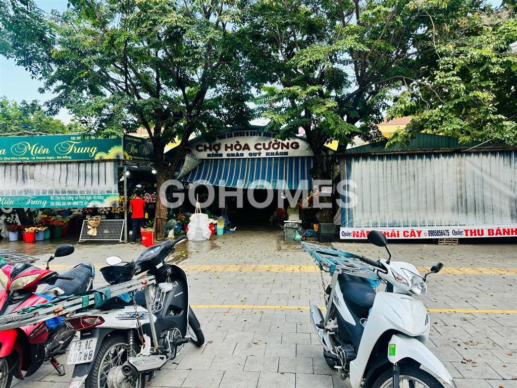 Bán đất 205m2 mặt tiền khu hòa cường bắc, hải châu, gần chợ hoà cường