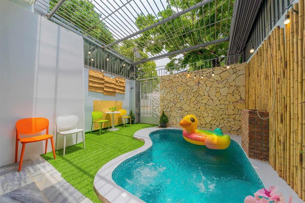 Cho thuê villa 4 tầng có hồ bơi khu nam việt á, ngũ hành sơn, đà nẵng
