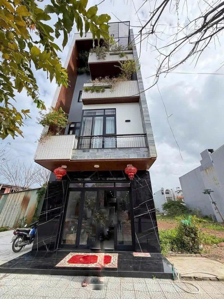 Cho thuê nhà 4 tầng đường 10,5m trương quang được, nam hòa xuân 4 tầng, 5pn master