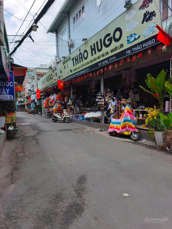 Bán đất mặt tiền tân thới hiệp dương thị mười quận 12 giá rẻ 9.9 tỷ