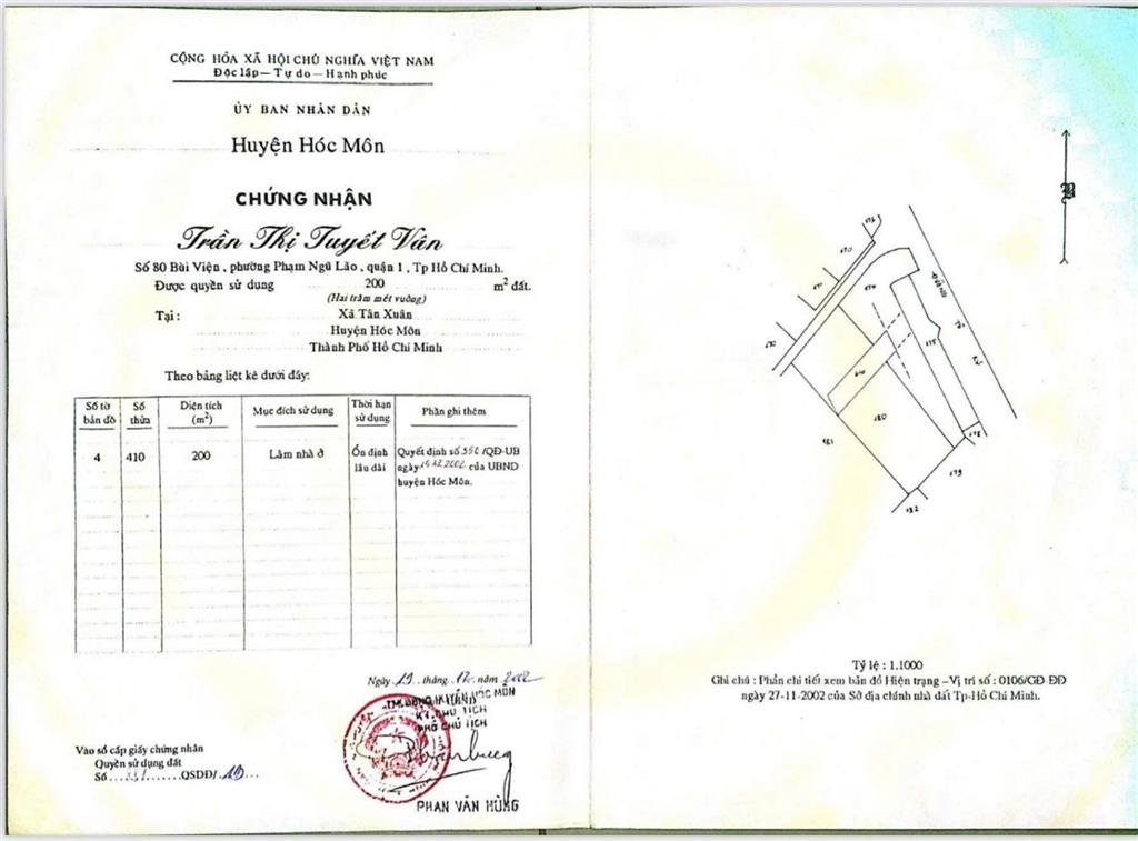 Mặt tiền tô ký, tân xuân, hóc môn giá rẻ 48.5 tỷ tl diện tích 200m2 (6,9 x 50) full thổ