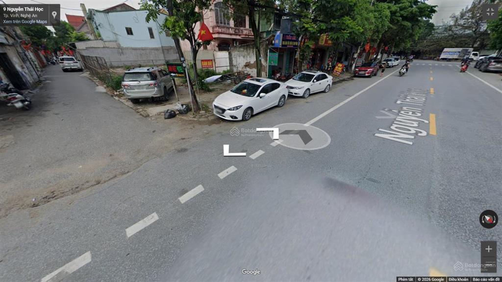 Chính chủ bán đất vàng nguyễn thái học, tp vinh, nghệ an