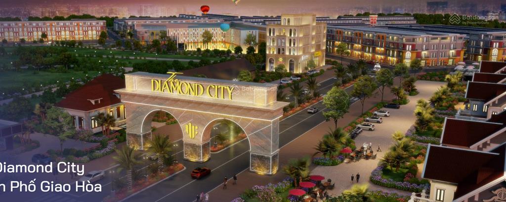 Đất nền dự án diamond city của tập đoàn thắng lợi