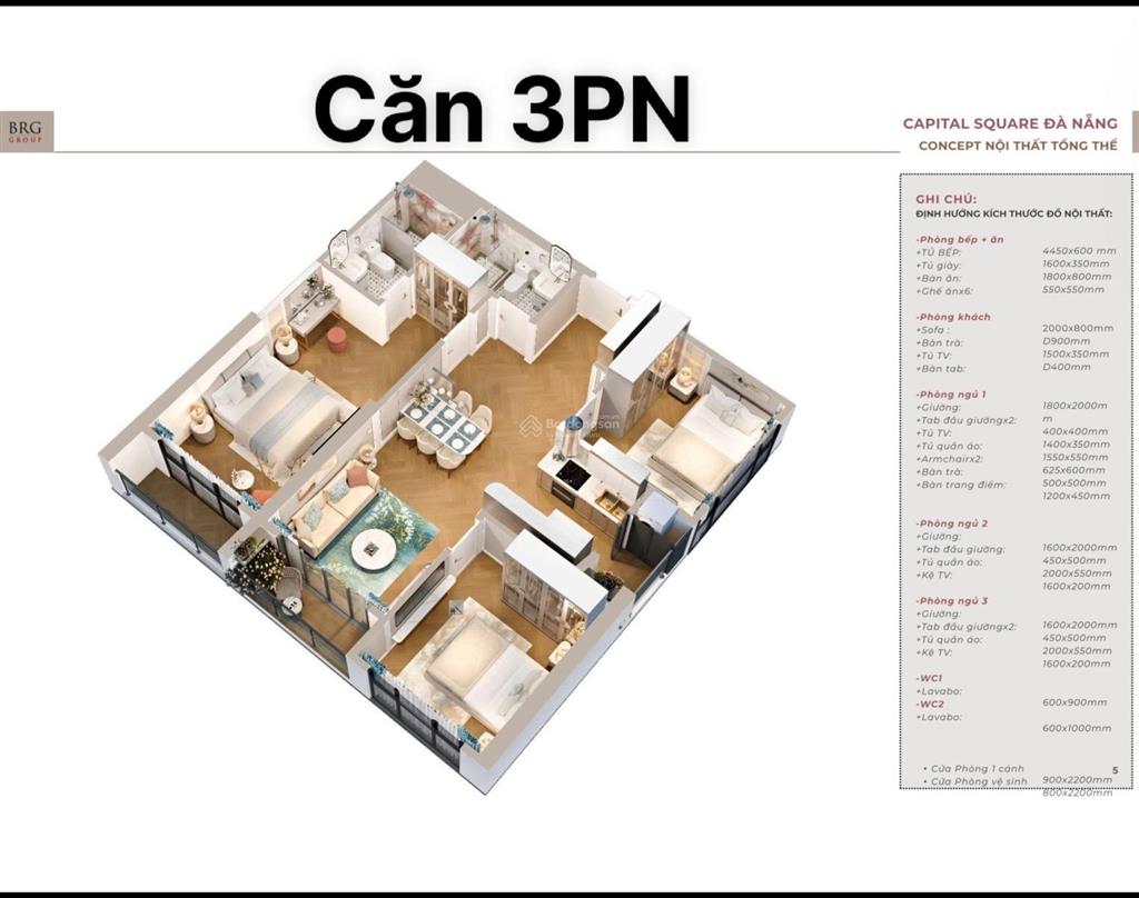 Bán căn góc 3pn view thẳng sông hàn  tặng gói nội thất 300 triệu  hỗ trợ vay miễn lãi gốc 3 năm