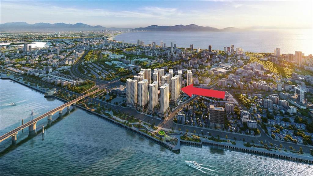 Bán căn góc 3pn view thẳng sông hàn  tặng gói nội thất 300 triệu  hỗ trợ vay miễn lãi gốc 3 năm