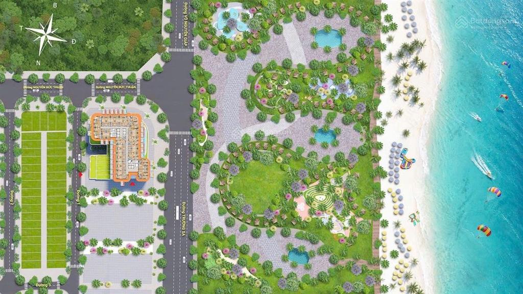 Chỉ từ 3 tỷ sở hữu ngay căn view nhìn trực diện biển, ưu tiên cho khách booking sớm