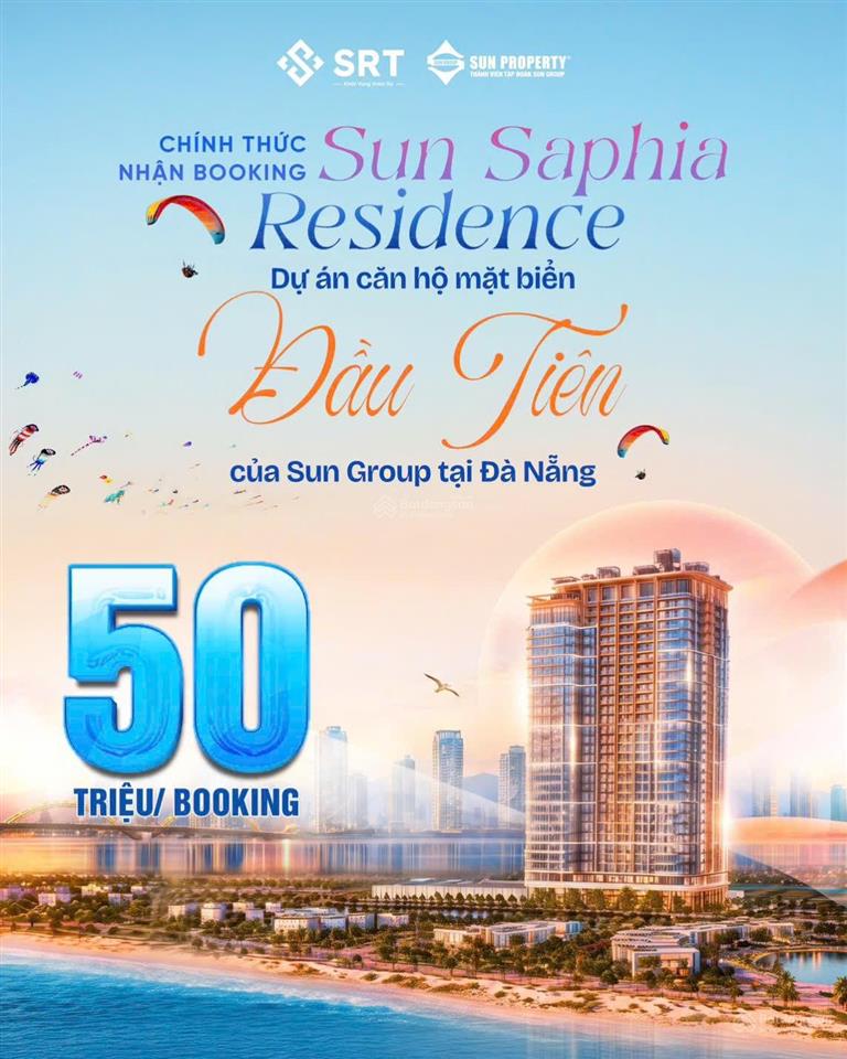 Chỉ từ 3 tỷ sở hữu ngay căn view nhìn trực diện biển, ưu tiên cho khách booking sớm