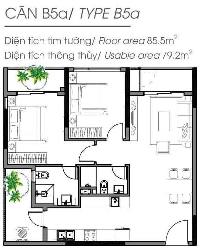 Em cần cho thuê diamond alnata 107m2 3pn nội thất cơ bản giá 20 tr giá tốt còn miễn phí quản lý