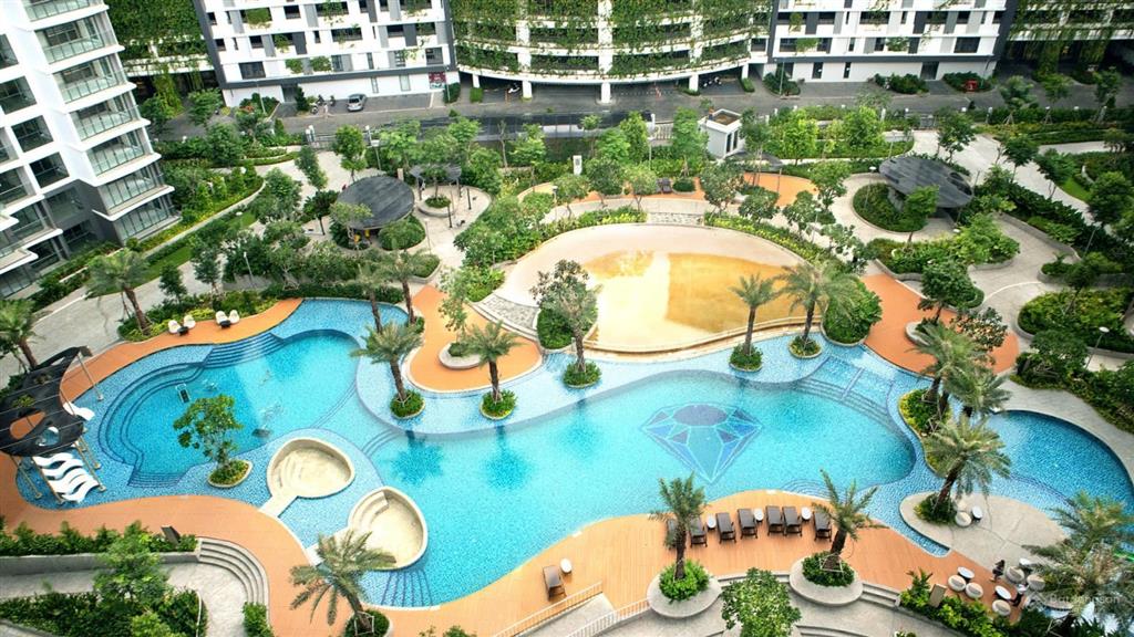 Cho thuê cc diamond centery, 20 triệu gồm chỗ đậu xe định danh, 120m², 3pn, 3wc, giá siêu hời!
