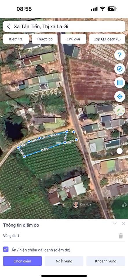 Hàng hiếm 6,8x57(574m2) 111m2 thổ cư, 3 mt, đường nhựa giá chỉ 1,4 tỷ