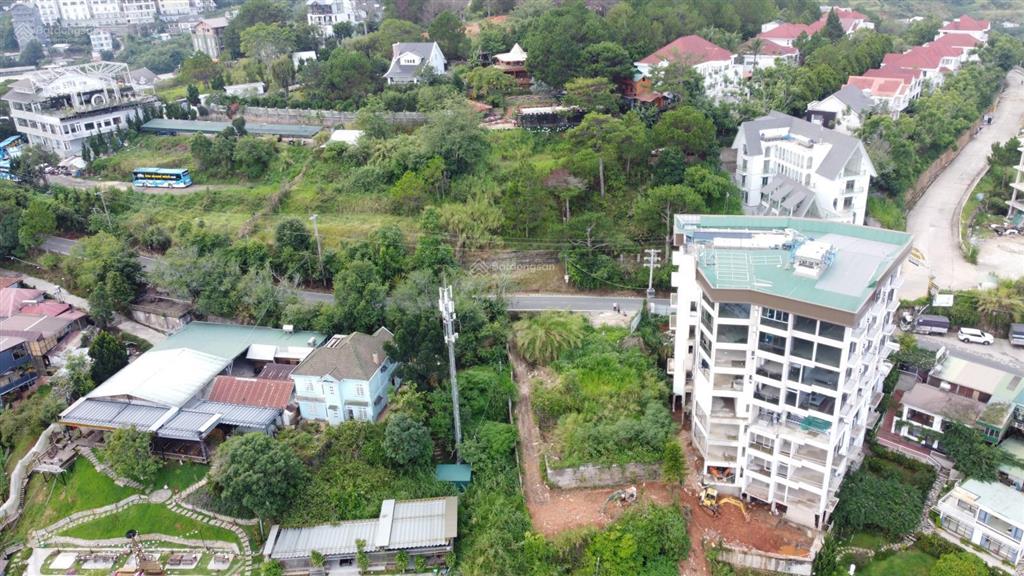 Đất mặt tiền đường đống đa  view tháp eiffel đà lạt  404m2  sổ riêng xd