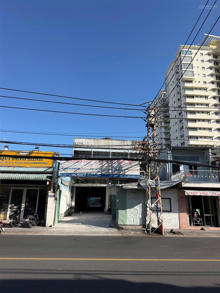 Cho thuê mặt bằng, mặt tiền đường hậu giang, diện tích 2500m2