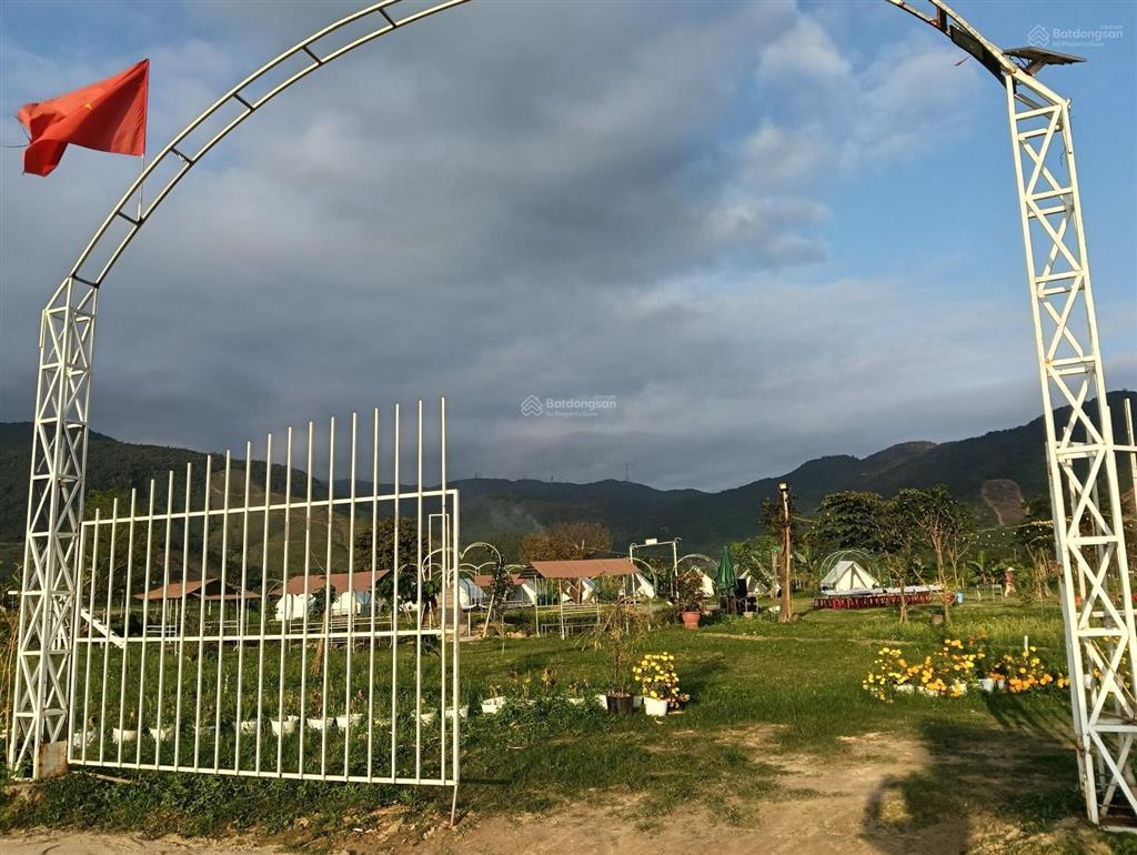 (chỉ 1,5tr/m2) siêu phẩm đất farm sát sông cu đê  giữa thủ phủ du lịch hòa bắc
