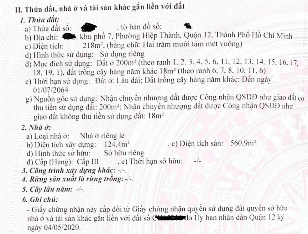 P. h. thành bán tòa chdv 34 phòng + 1 trường học, 800m2 sàn, nhà mới, hdt khoán 50tr. giá 17 tỷ tl