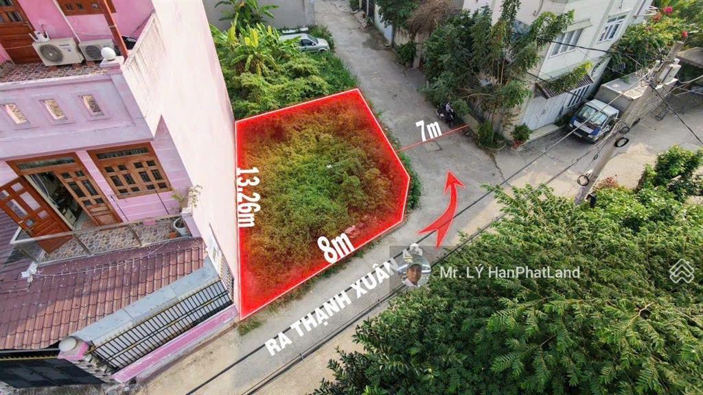 Chỉ 5 tỷ đất góc 2 mặt tiền hiếm giá tốt q12 thạnh xuân 43 hẻm ô tô thông 8x13m thổ cư 93 m2