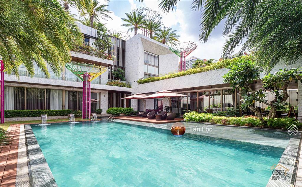 Siêu phẩm villa 2 mặt tiền view trực diện sông quận 2 cực vip  1115m2 ngang 30m giá chỉ 385 tỷ