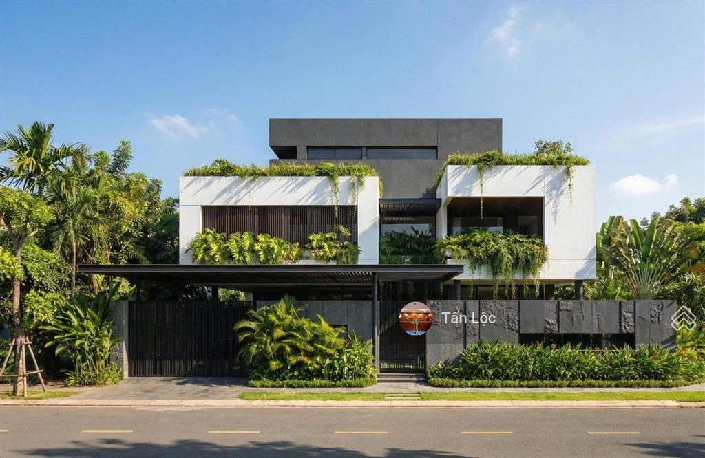 Siêu phẩm villa mặt tiền trực diện sông , an phú, quận 2  hơn 600m2 đất hầm 4 tầng full nội thất