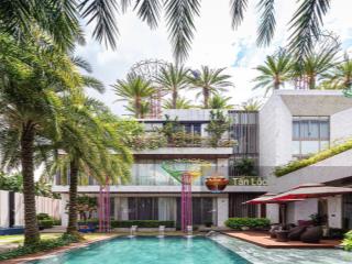 Siêu phẩm villa 2 mặt tiền view trực diện sông quận 2 cực vip  1115m2 ngang 30m giá chỉ 385 tỷ