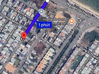 Bán cặp đất mặt tiền phan thị nể (thông biển), dt 10x21m, cách biển 150m, giá 14 tỷ 5 tl