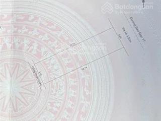 Bán lô đất mt đường 7.5mbàu mạc 17gần phan văn địnhgiá 5 tỷ 5 tl