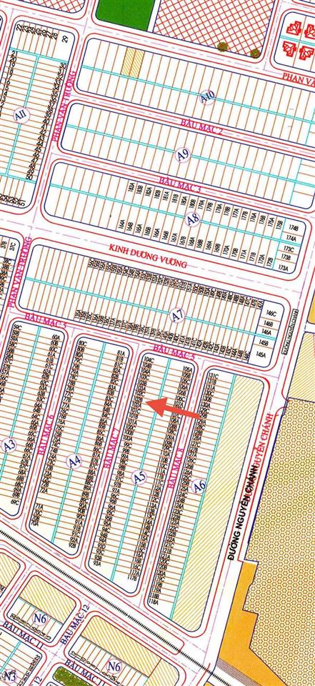 Bán đất mặt tiền bàu mạc 7 sát nguyễn chánh, sạch đẹp, gần biển, gía 5 tỷ 390 tl