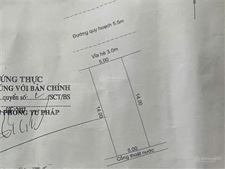 Bán đất đường tân hòa 7, an khê, thanh khê  70m2  4.75 tỷ tl