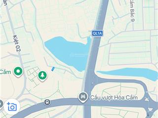 Bán đất kiệt ô tô đường trường chinh, hòa thọ tây, cẩm lệ, dt 5x17m, giá 2 tỷ 350 tl